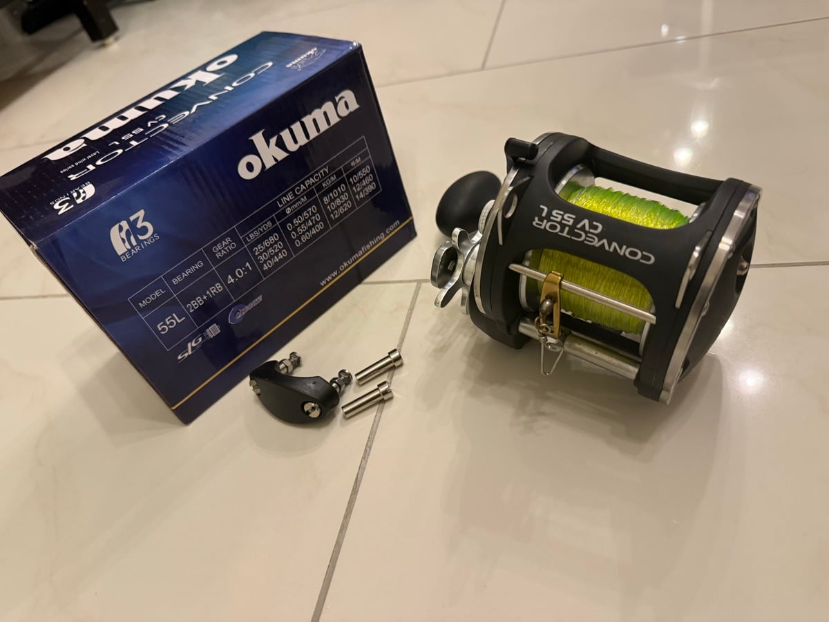 Fishing Reel okuma CV 55 L - Image 2