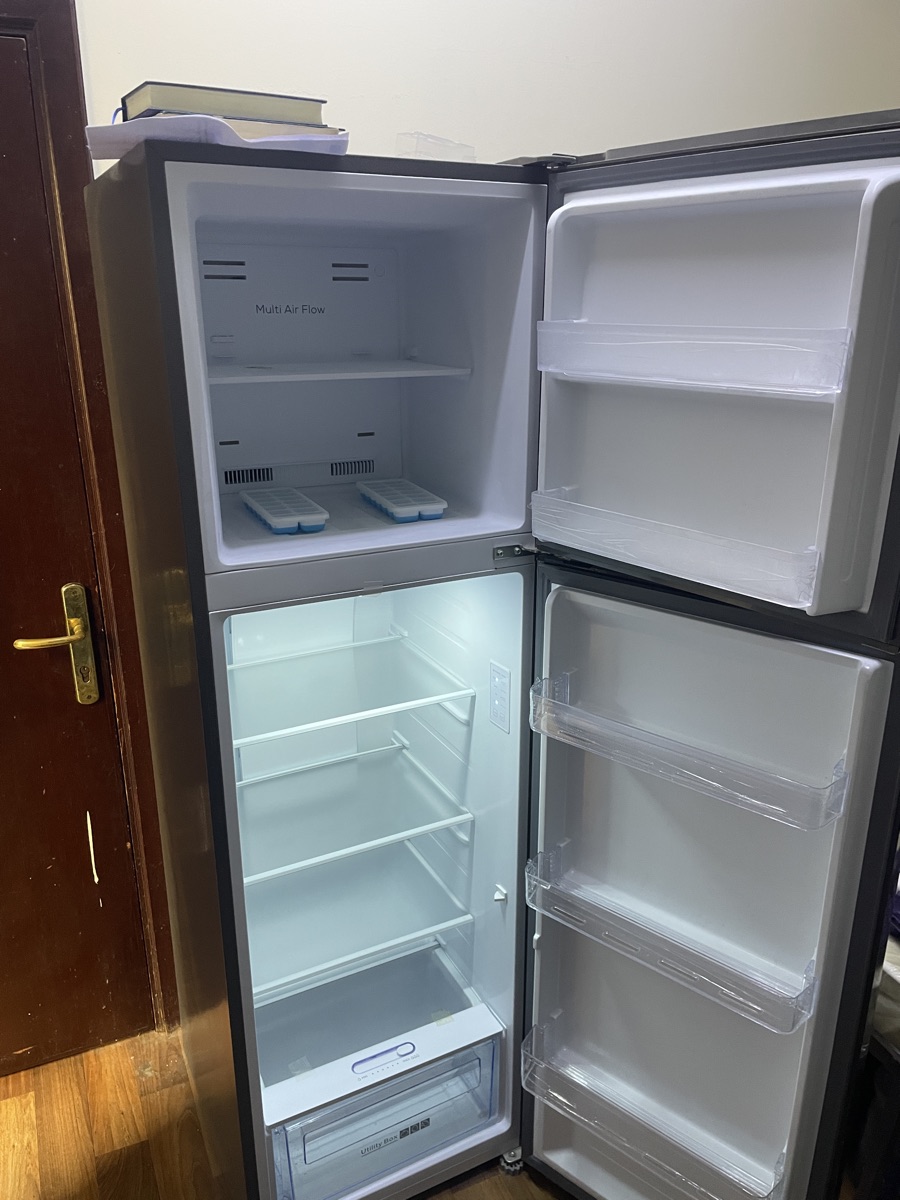 Oryx Double Door Refrigerator, 350L, Silver, OXRTM-350VR-ECL - Image 2