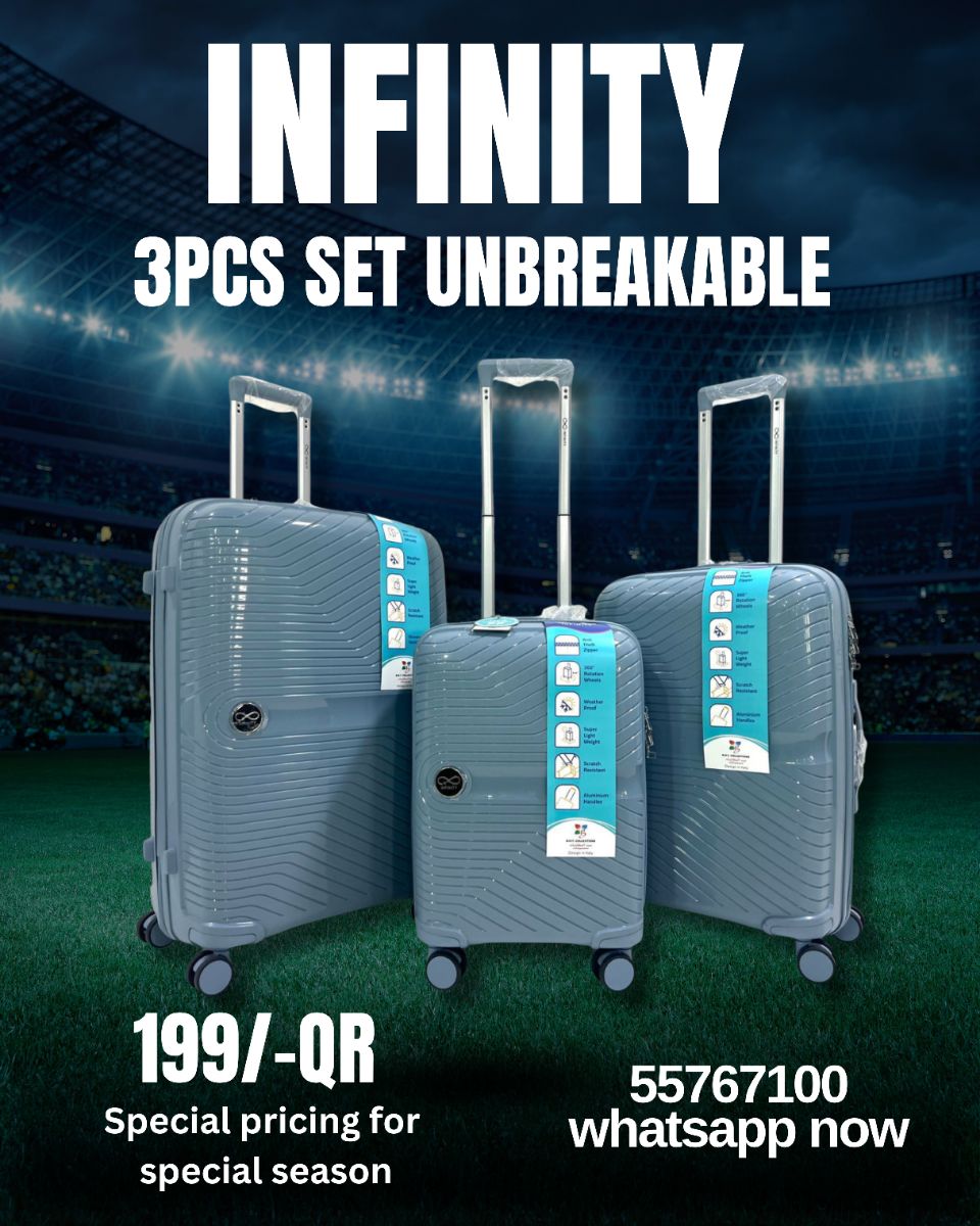Infinity luggage bags 3pcs set - Image 1