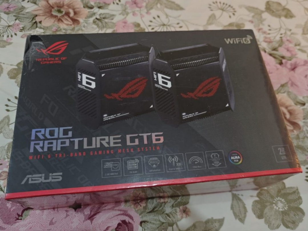 ROUTER high speed Asus ROG RAPTURE GT6 - Image 1