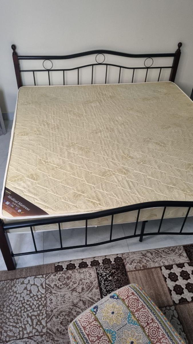 King Size Bed with mattress - Image 3