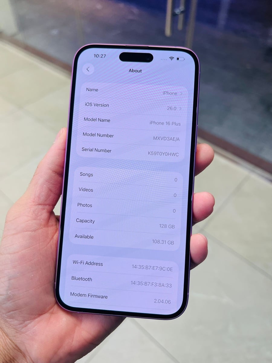 iphone 16plus pink  128gb - Image 3
