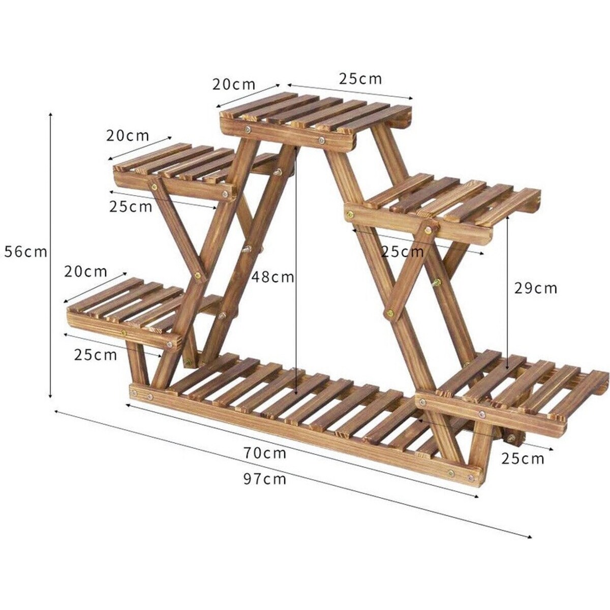 Brand New Sealed Packed Wodden Plant Stand for Indoor, Outdoor, balcony,Living Room - Image 9
