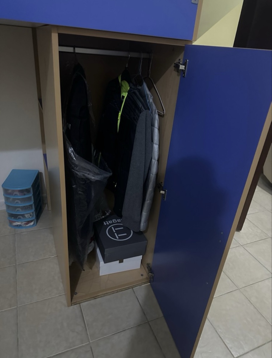 Bed, Mattress, Closet and Desk - Image 2