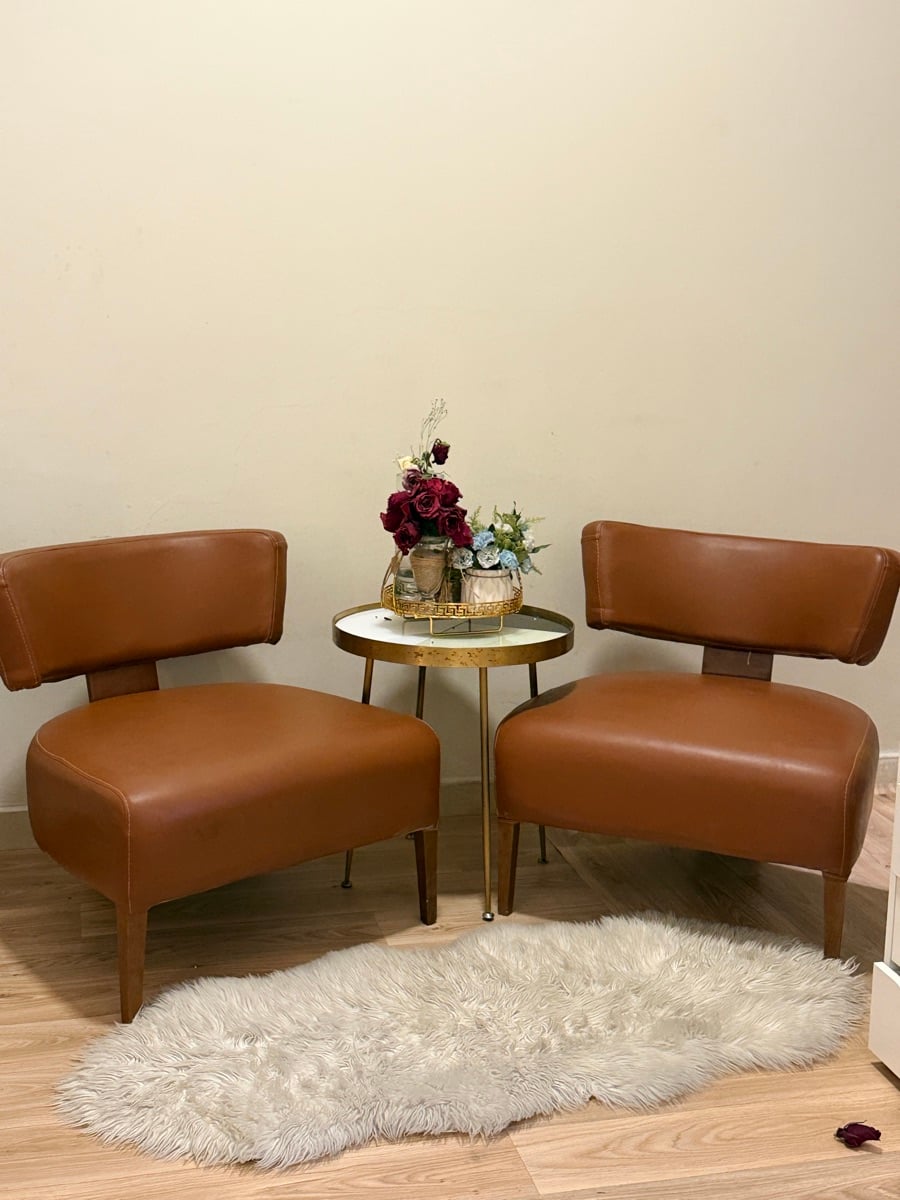 Home center brand new like arm chairs set of two - Image 3