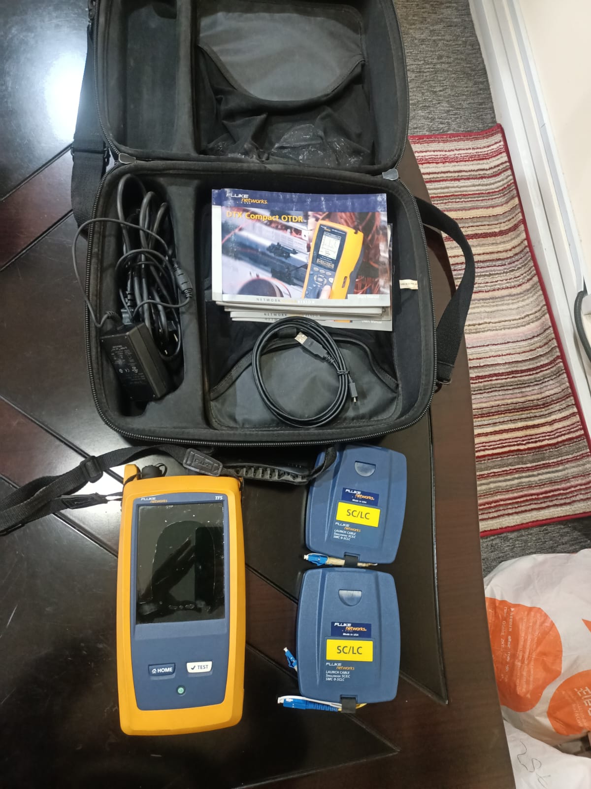 URGENT SALE OTDR MACHINE, SPLICING MACHINE & CABLE ANALYZER MACHINE - Image 1
