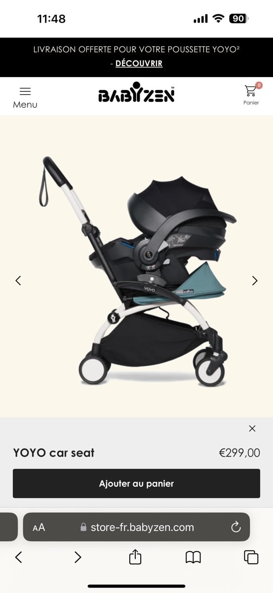 Car seat baby - Image 2
