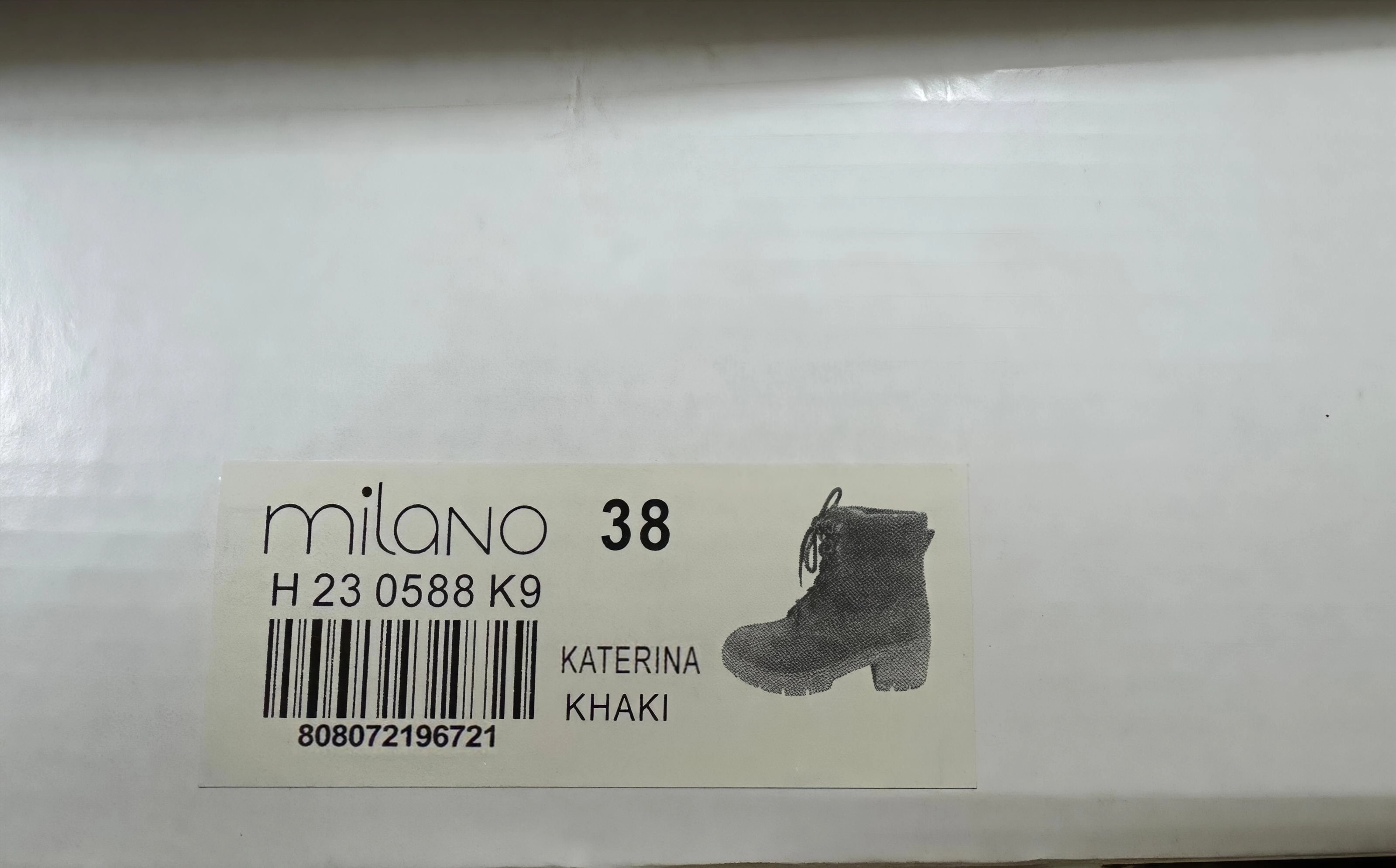 Milano Winter Boots – Size 38 (Khaki Green) - Image 5