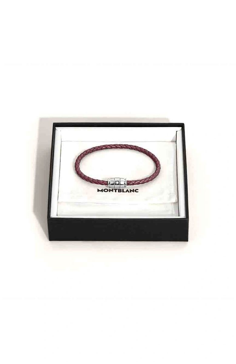 MONTBLANC Leather Bracelet(NEVER USED) - Image 3