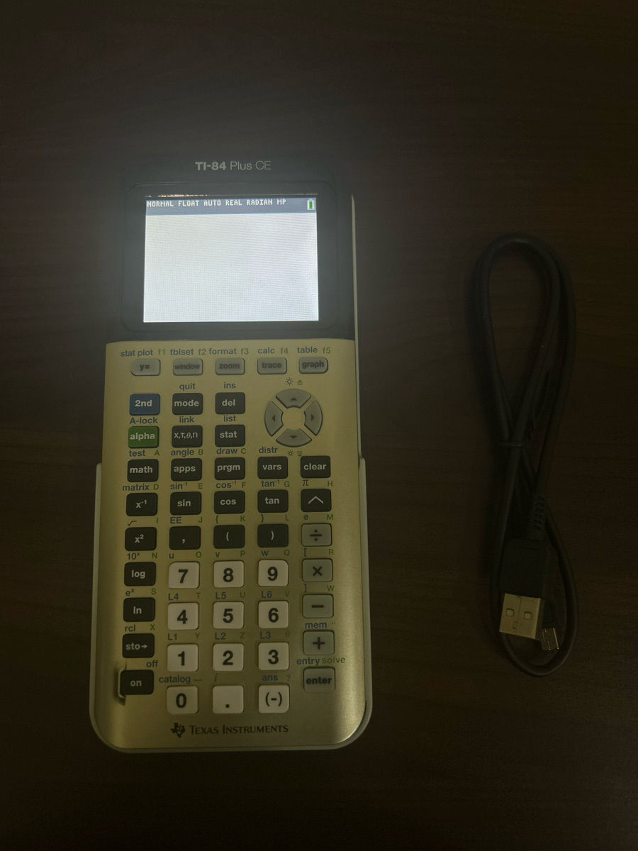 TI-84 Plus CE (Gold) – Excellent Condition – Charger Included – Ready to Use - Image 3