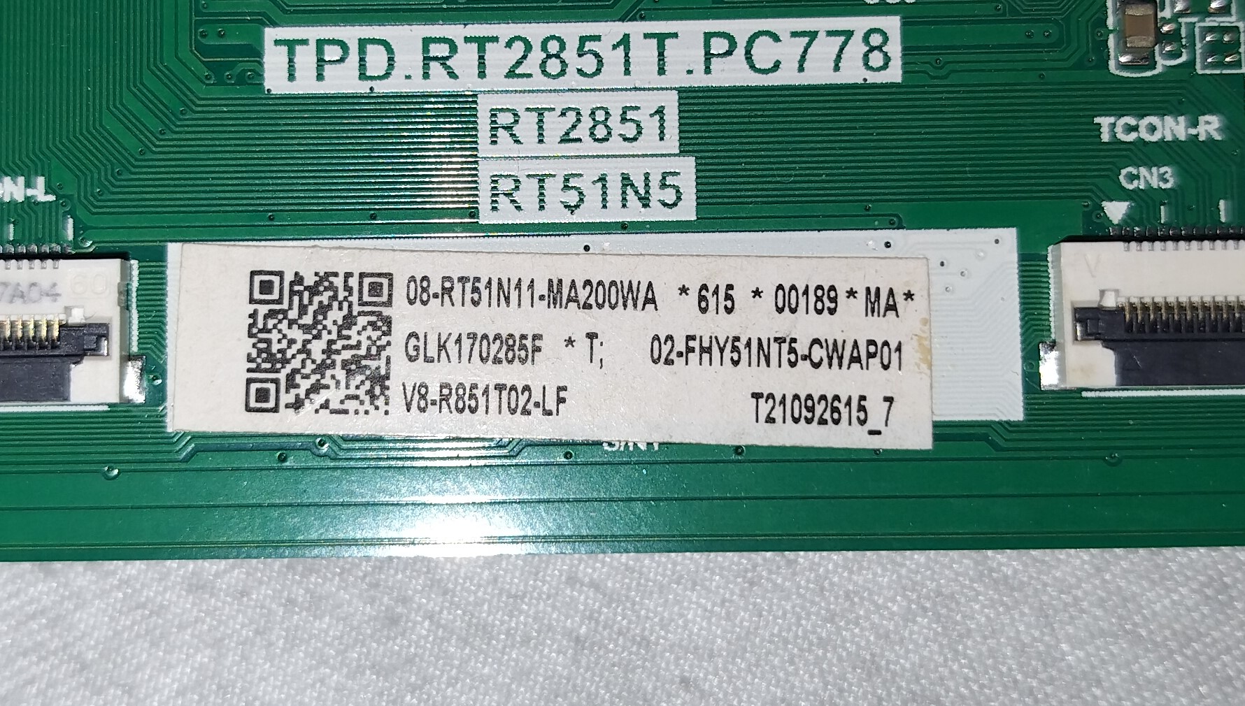 TCL 55" TV Mother Board  - Image 2