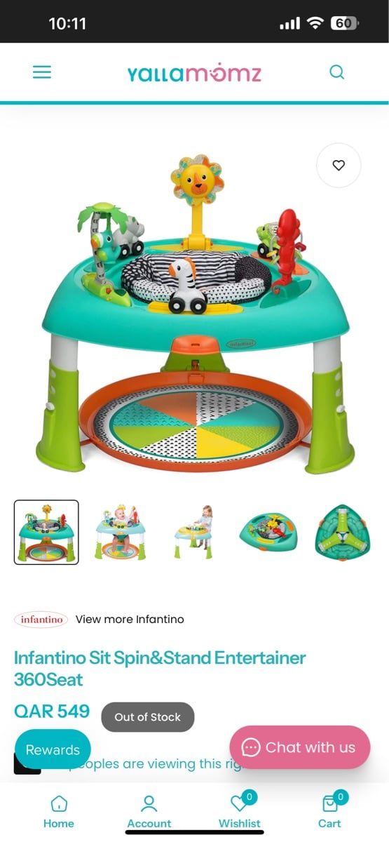 Infantino Sit, Spin & Stand Entertainer - Image 2