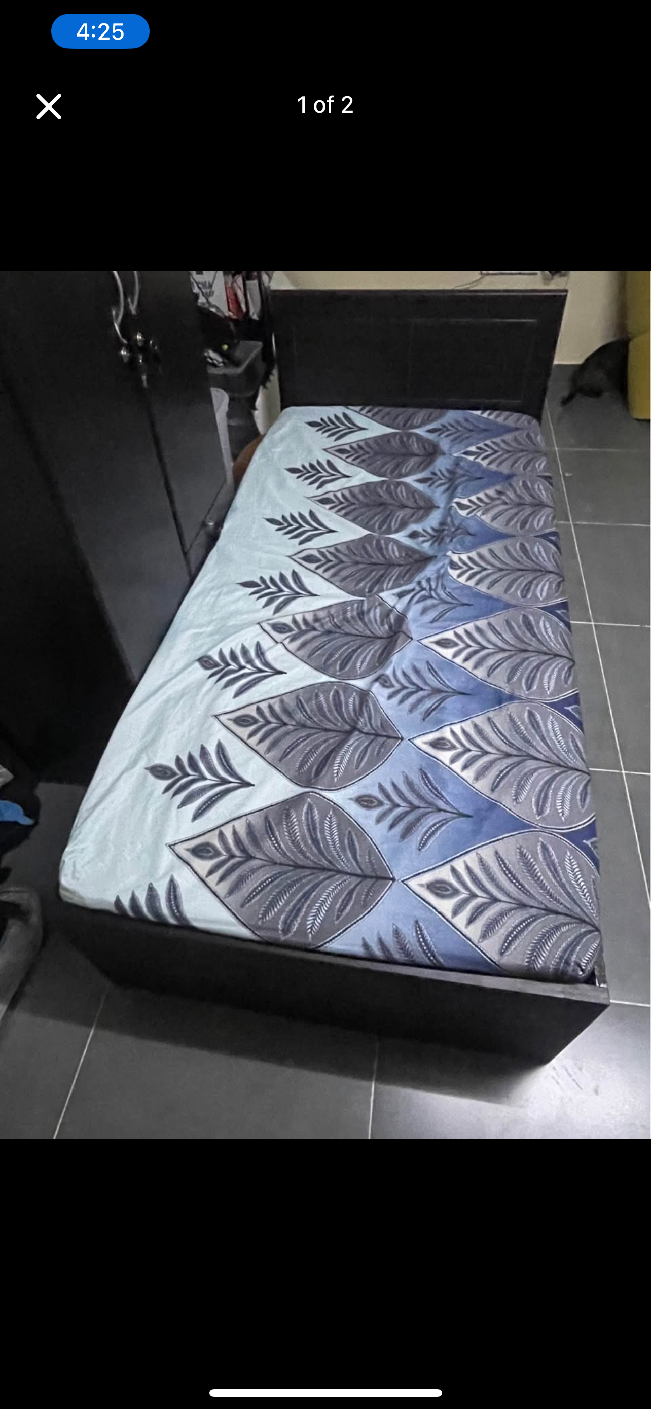 Bed with mattress - Image 2