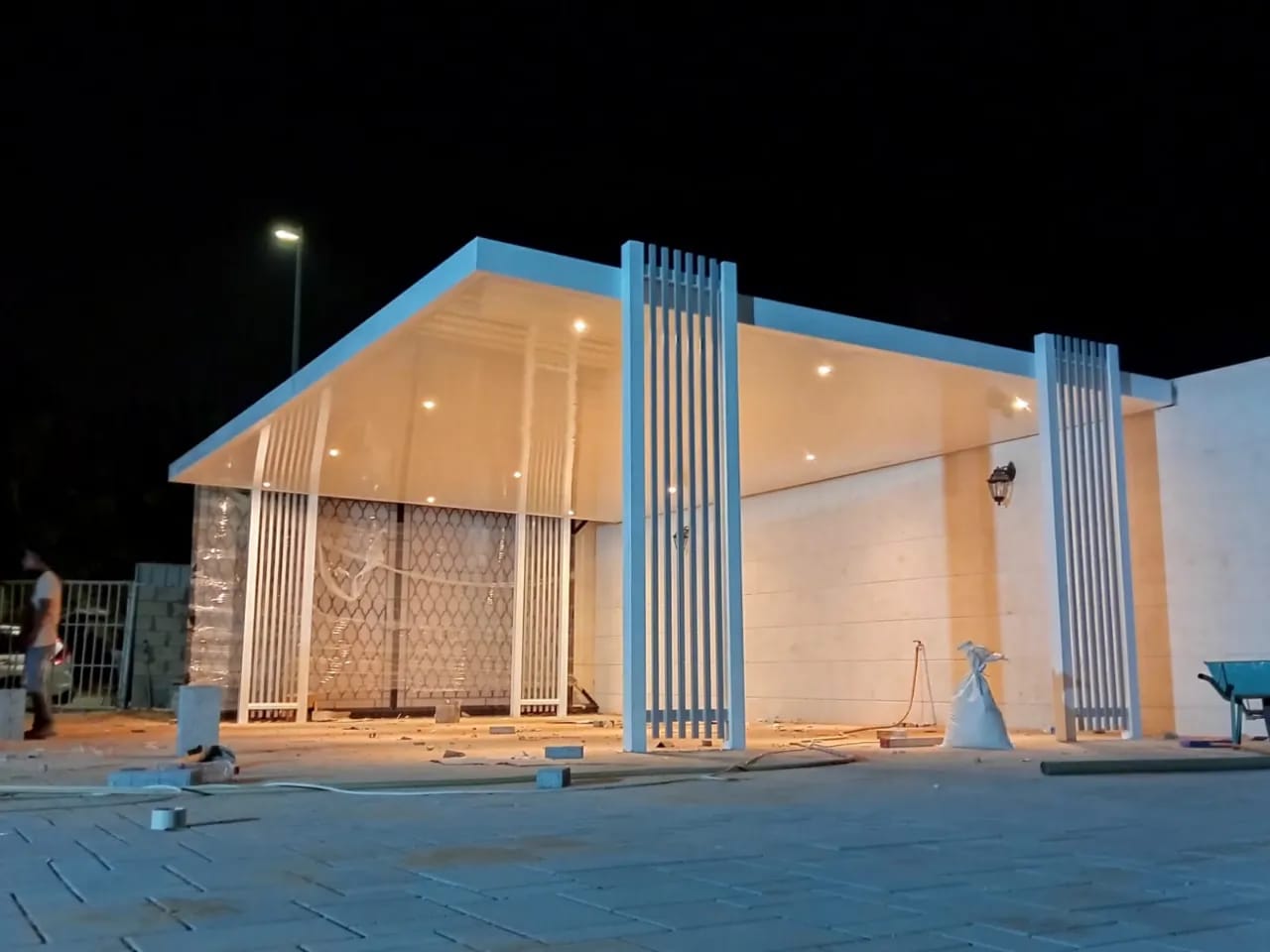 MODERN TYPE PERGOLA CAR PARKING SHADES  - Image 4