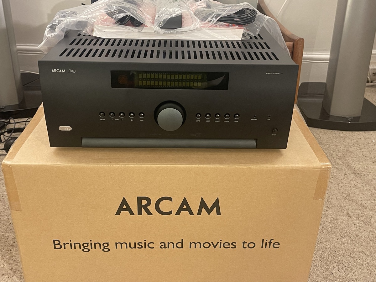 ARCAM AVR550 7.2/ 11.2 ch Dolby Atmos Receiver Amplifier - Image 5
