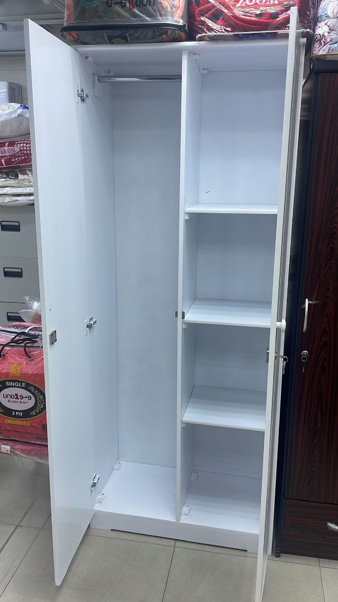 WOODEN WARDROBE 2DOORS BRAND NEW SALE CONTACT 77661505 - Image 8
