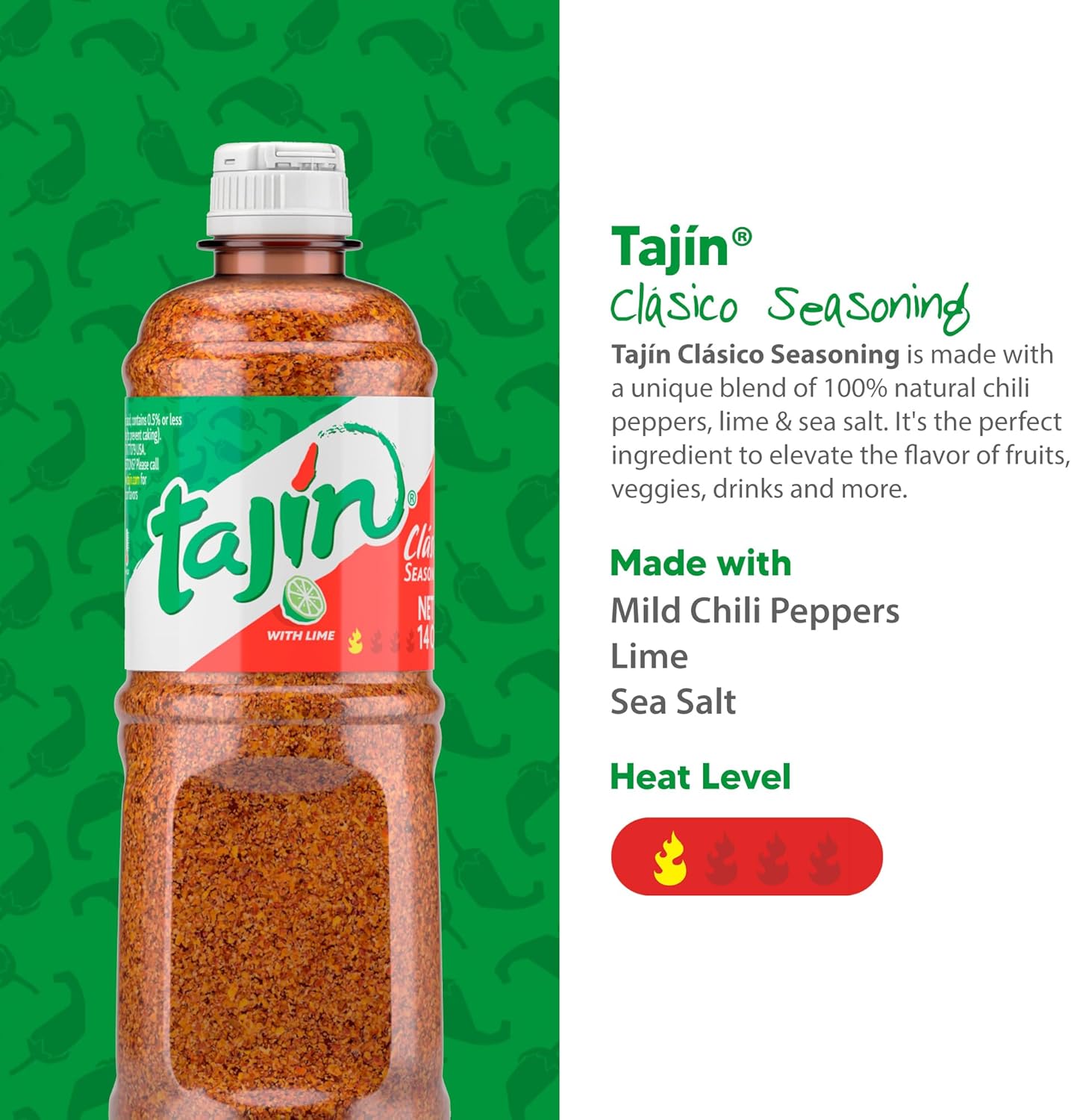 Clasico Seasoning with Lime, 400g - Image 2