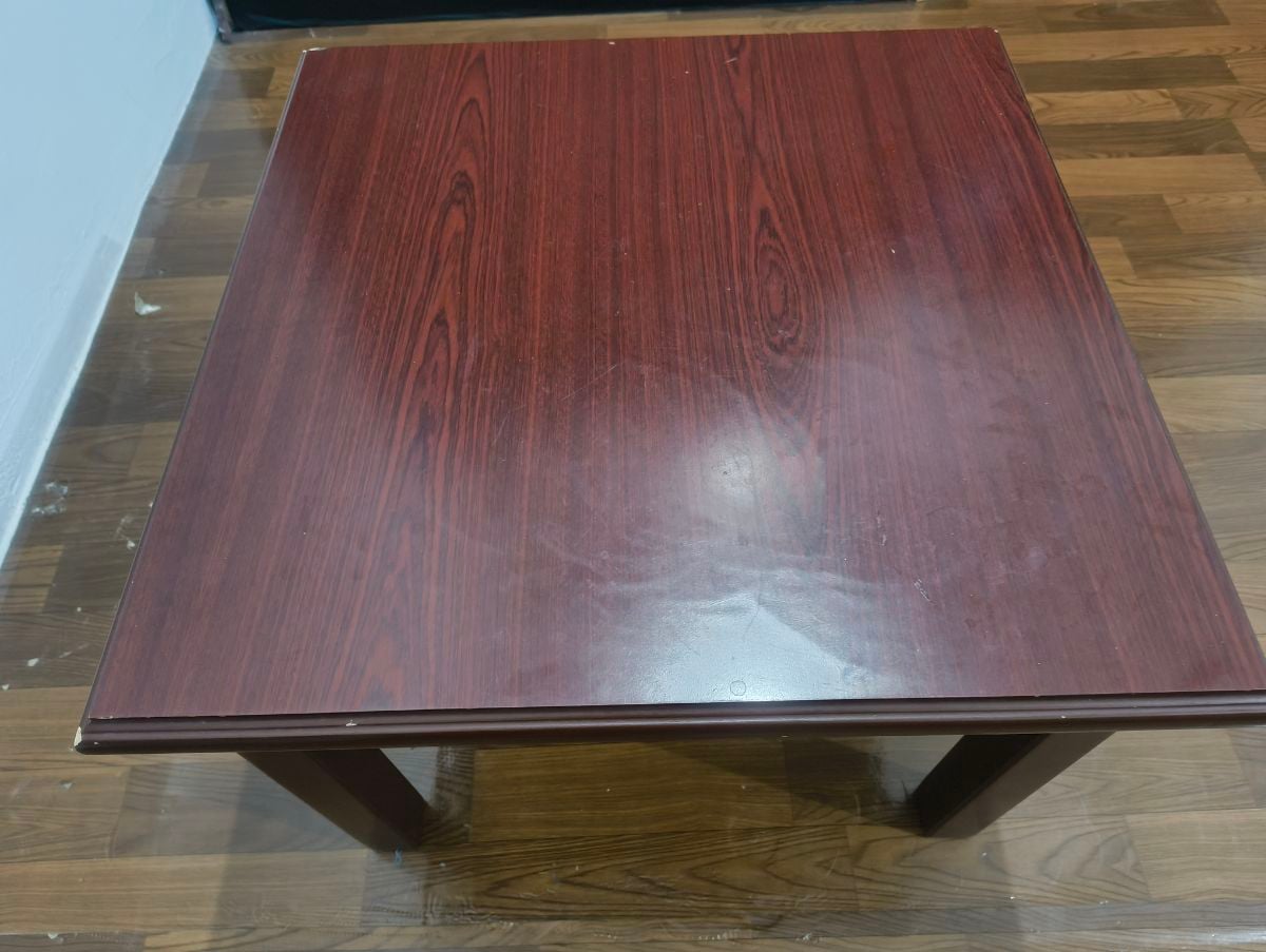 IKEA COFFEE TABLE AND TABLE WITH GLASS. - Image 2