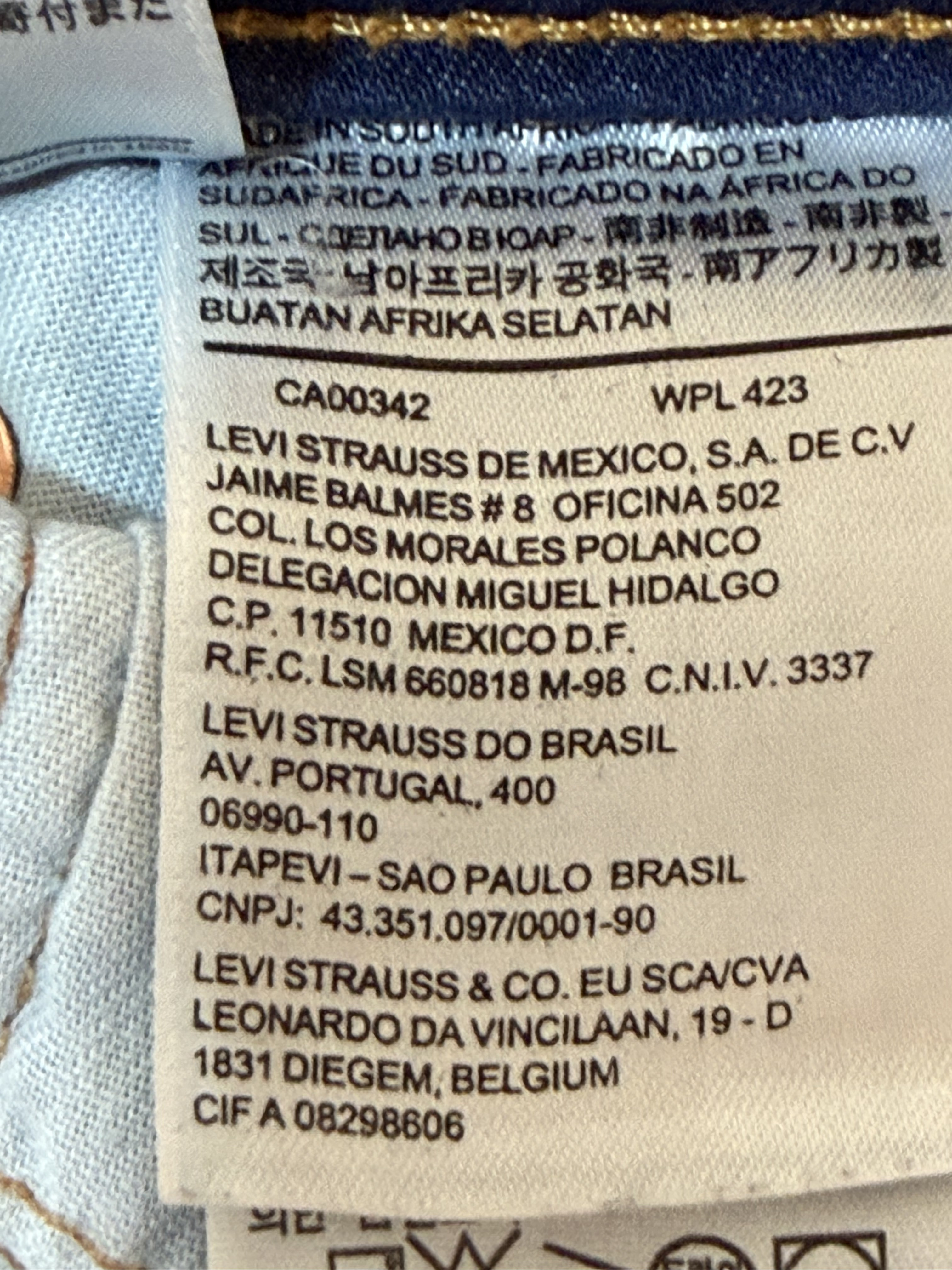 Levi’s 511 original,,33/32 size - Image 4