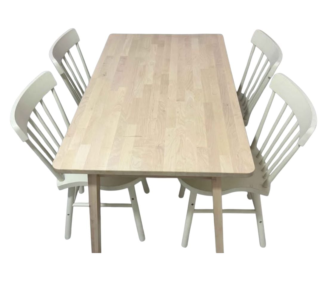 Dinning table with 4 chairs for sale - Image 4
