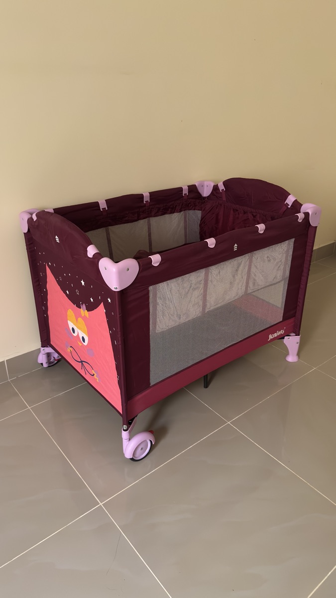 3 items - Automatic Joie Serina Swivel Baby Swing, Baby Walker and Playpen - Image 12
