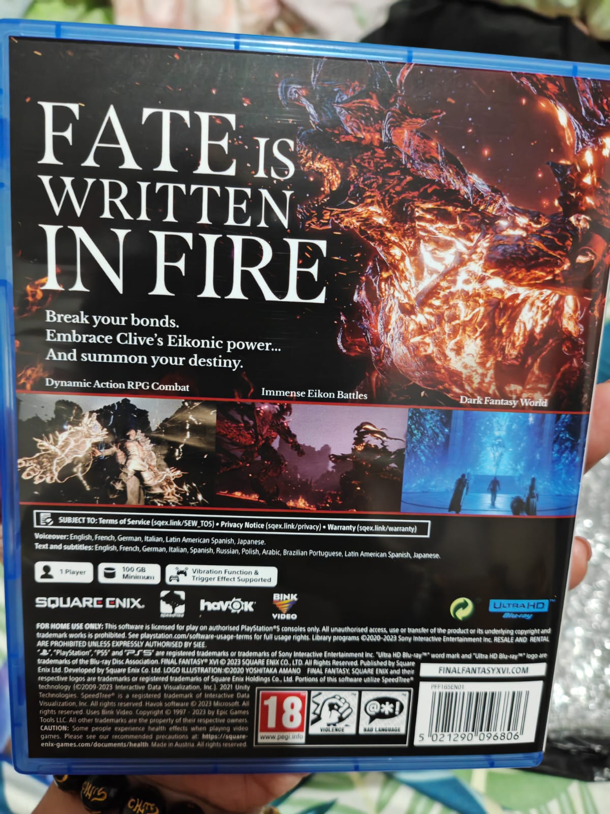 Final Fantasy 16 (PS5) – Rare in Qatar! - Image 2