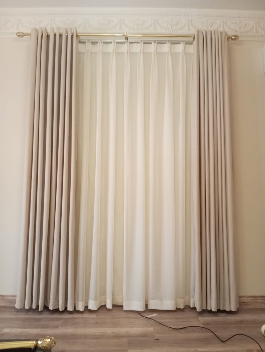 Classic waves fabric curtain for window - Image 9
