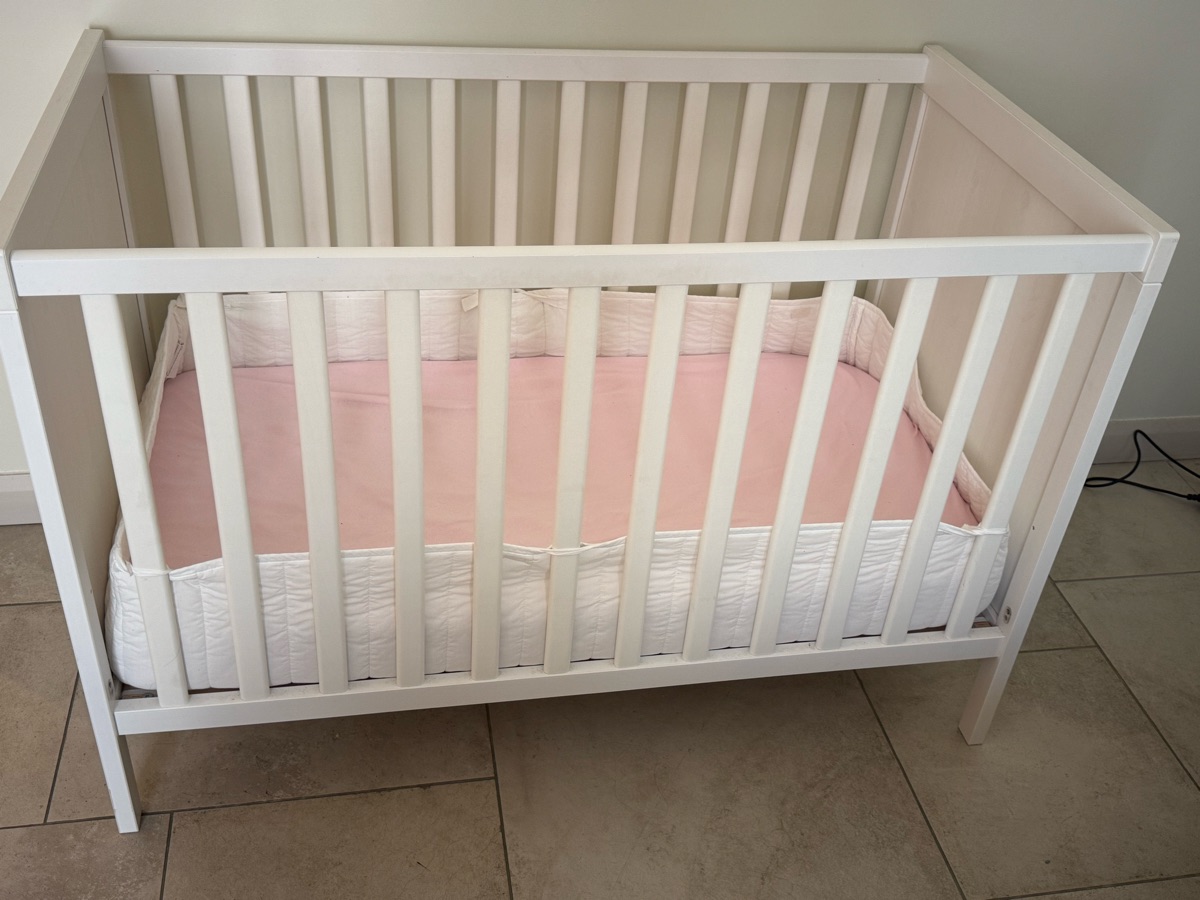 Baby Crib cot  with matresses - moving sale - Image 4