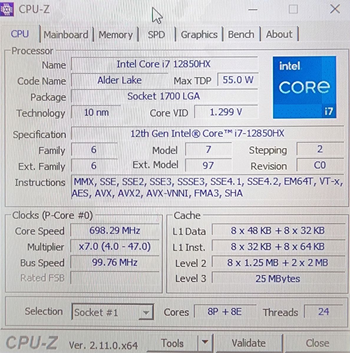 Dell Precision 7770 (workstation) with Intel Core 12th Generation i7-12850HX (16 Core,s 24 threads, Up to 4.80GHz, 25MB Cache)+NVIDIA RTX A3000-12GB GDDR6+32 GB RAM DDR5 - Image 15