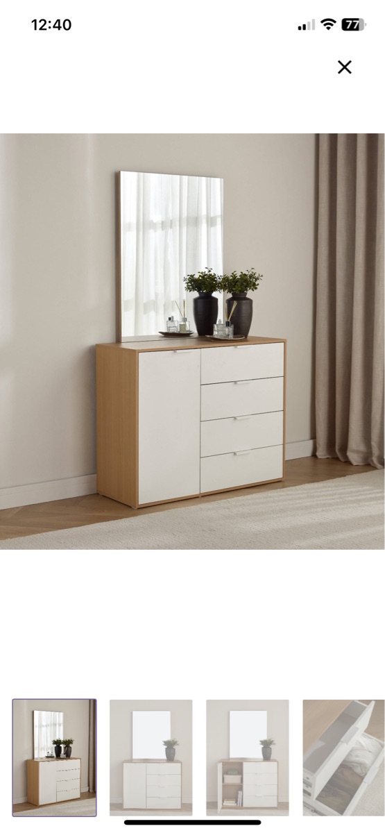 5-Piece King Bedroom Set - 180x200 cm - Image 8