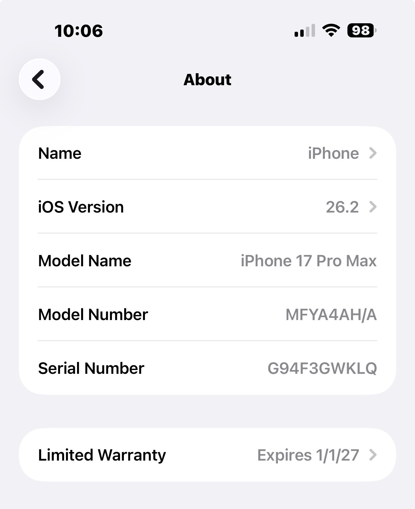 Iphone 17 pro max 256 GB Blue  - Image 5