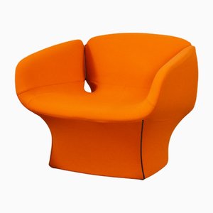 Modern Designer Orange Armchair – Excellent Condition - Image 1