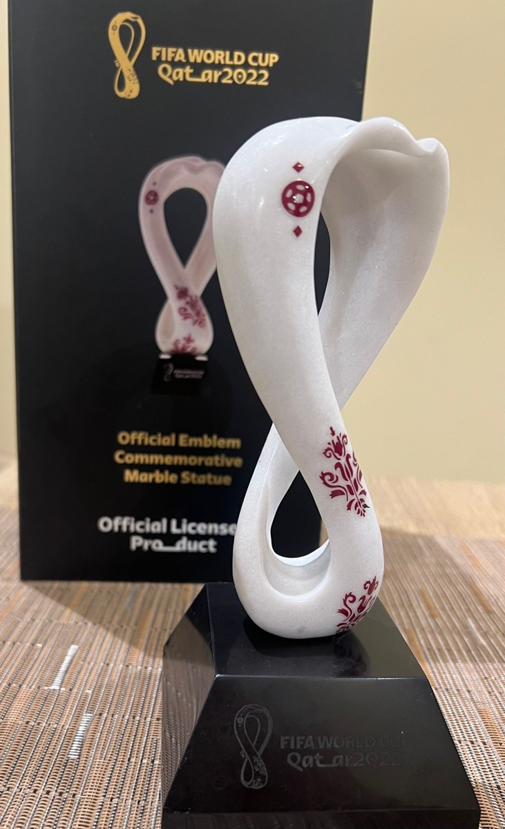 Fifa World Cup Marble Emblem Statue - Image 9