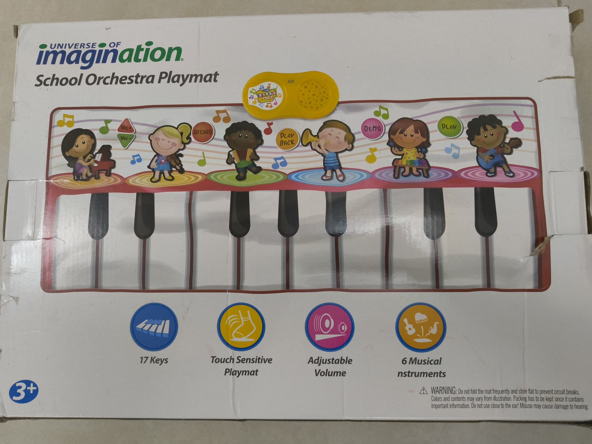 Musical first step mat/playmat - Image 1