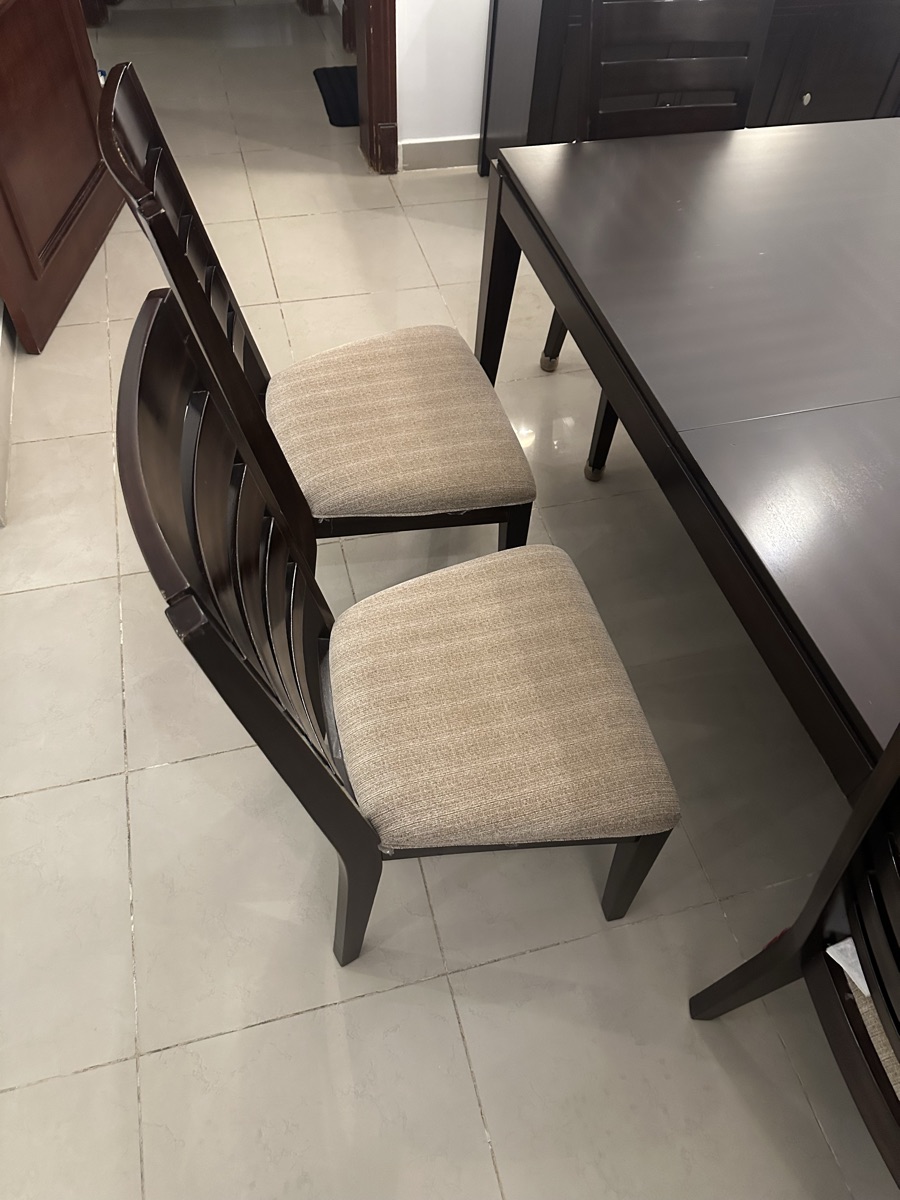 8 Seater Dining Table and chairs - Image 5