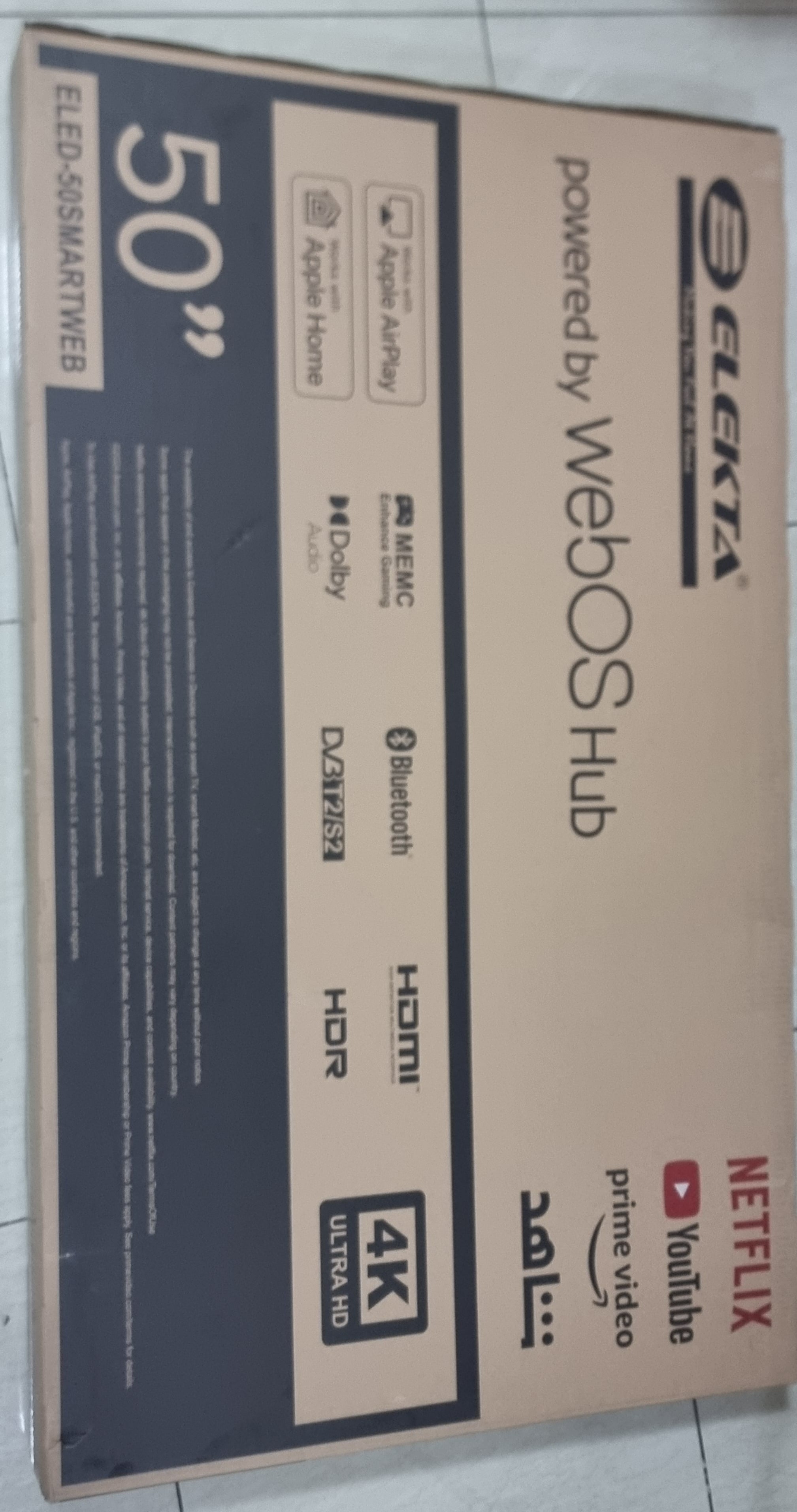 Brand new 50" 4K ultra HD TV for sale - Image 4