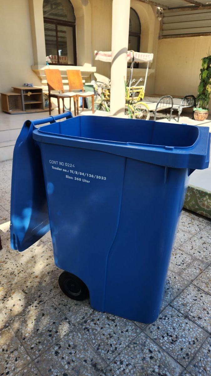 Heavy-Duty 360L(152kg) Industrial Recycle Bin (Dustbin) - Image 2