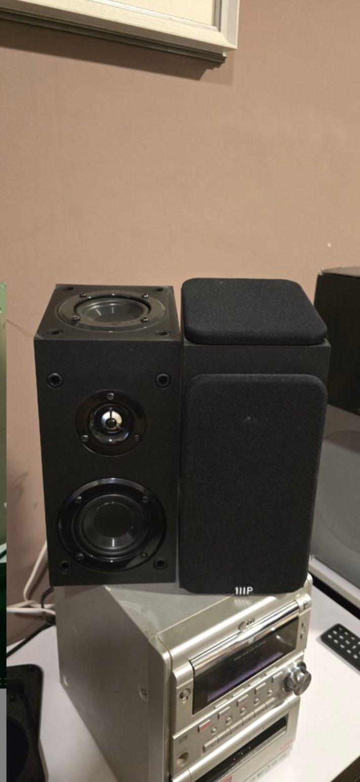 Monoprice Premium Immersive Satellite Speakers - Pair, 3 Inch Woofer, 3/4Inch  - Image 4