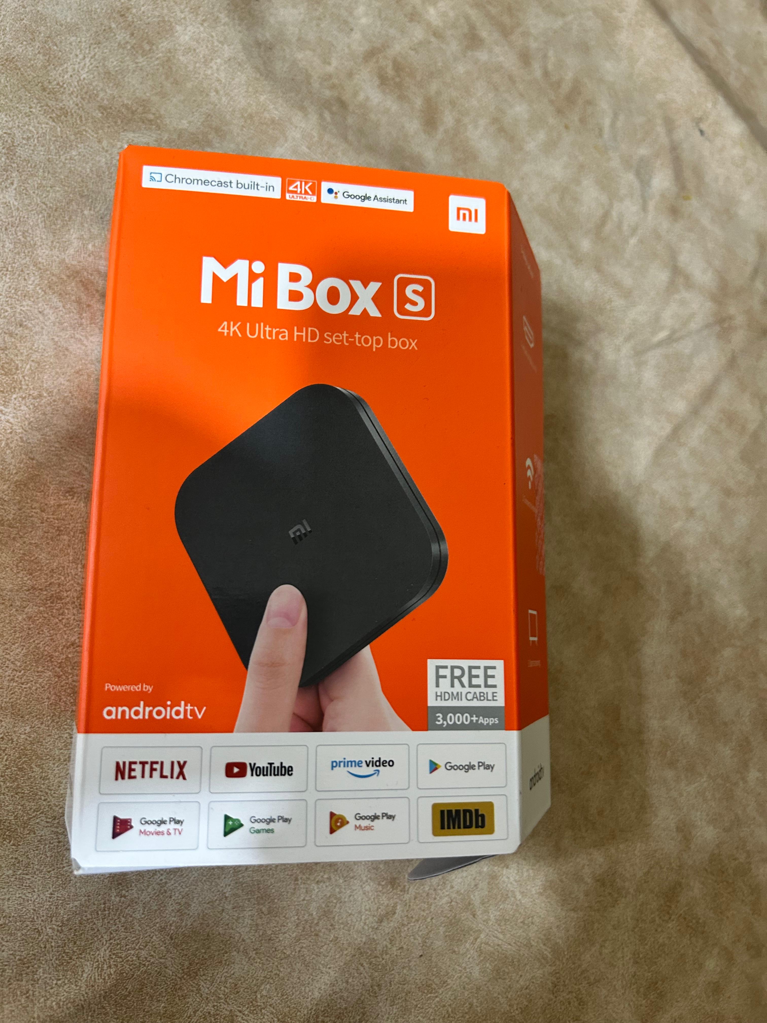 Mi Box-S 4K ultra HD set-top box Android TV - Image 1