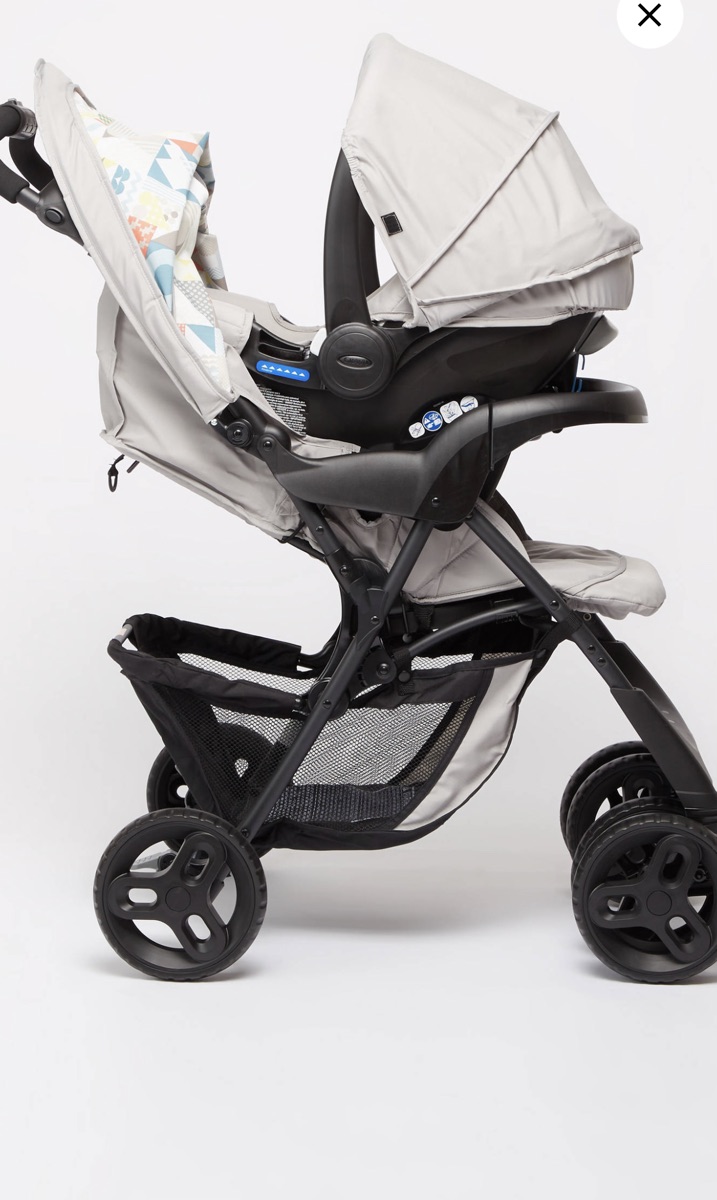 Graco Comfy Cruiser Travel System - Like New (Stroller + Car Seat) - Image 4
