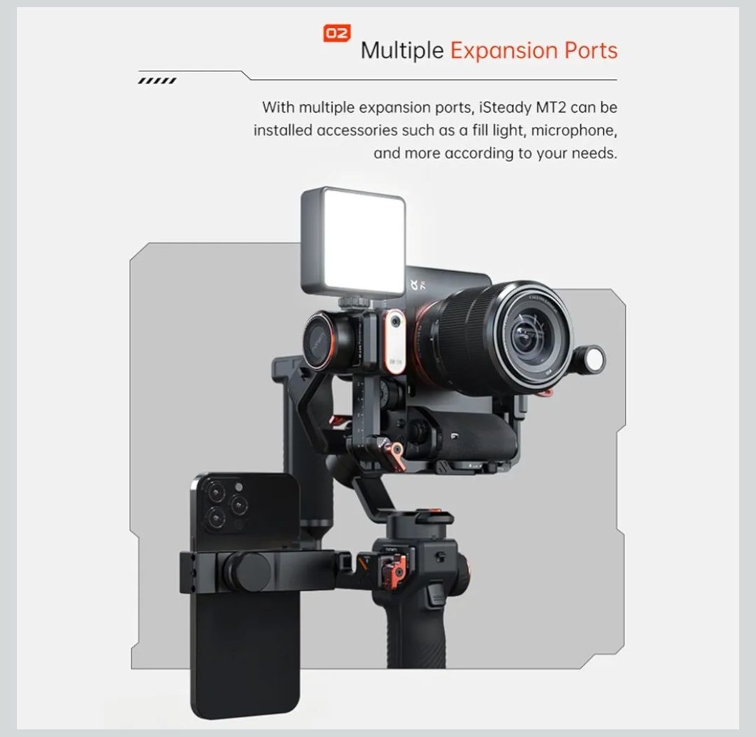 Hohem MT2 Gimbal new (works with cameras and mobiles) - Image 9