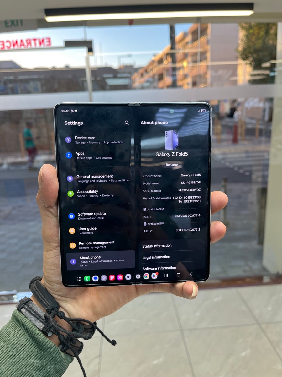 SAMSUNG GALAXY Z FOLD 5 - Image 2
