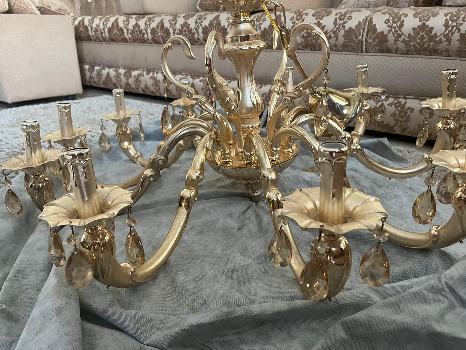 Beautiful solid chandelier - Image 2