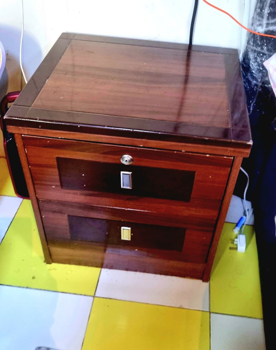 Wooden Bedside Drawer - Image 1