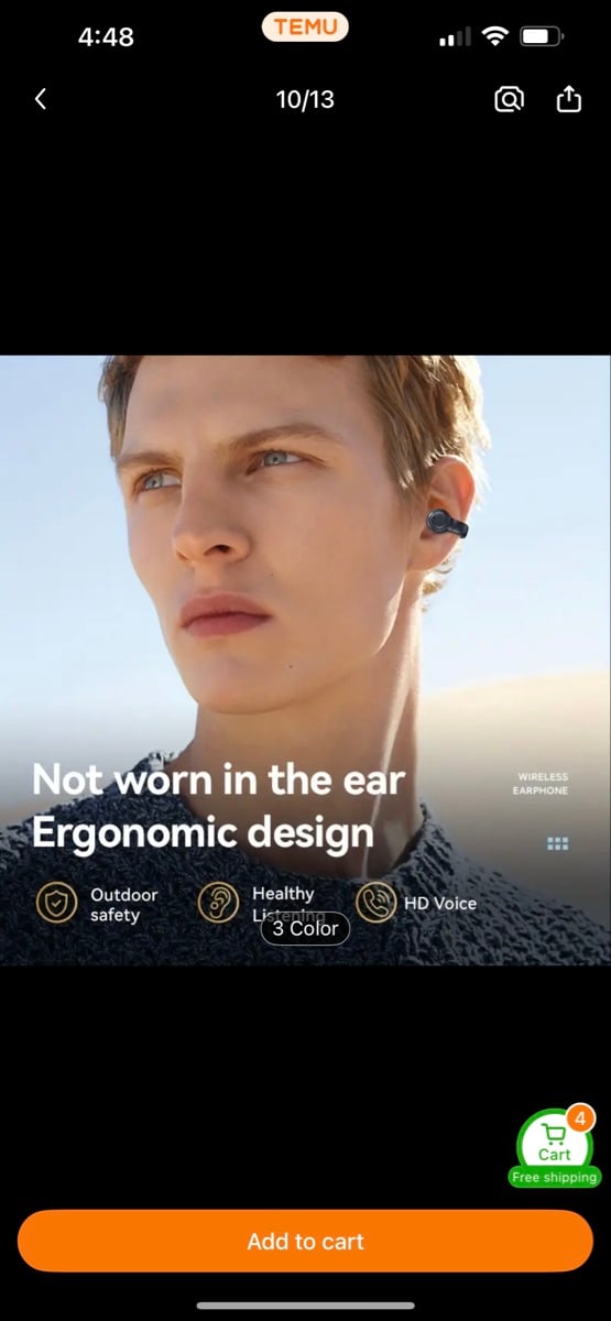Brand new Wireless smart Earbud - Image 3