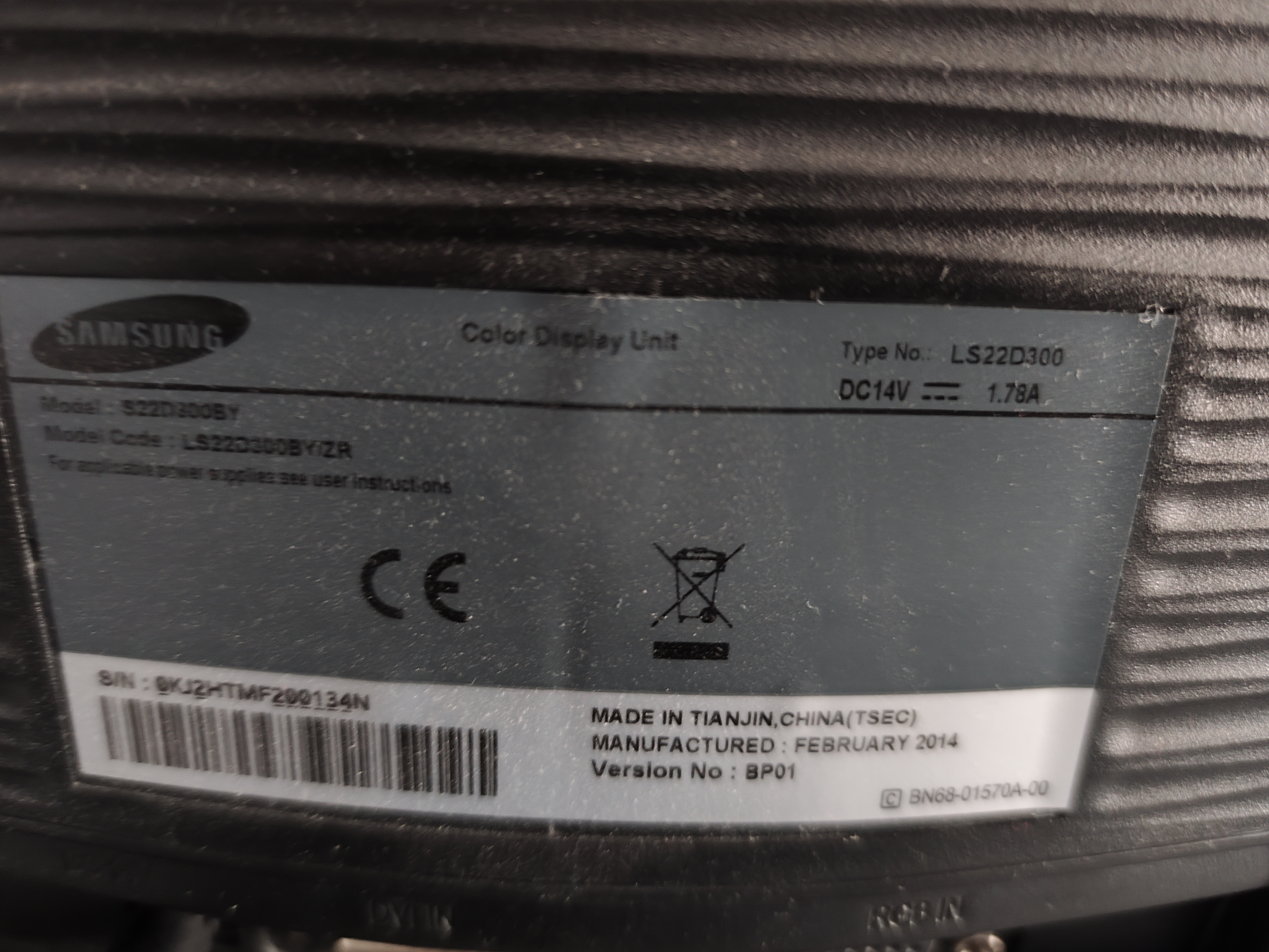 Monitor Samsung LS22D300 - Image 3