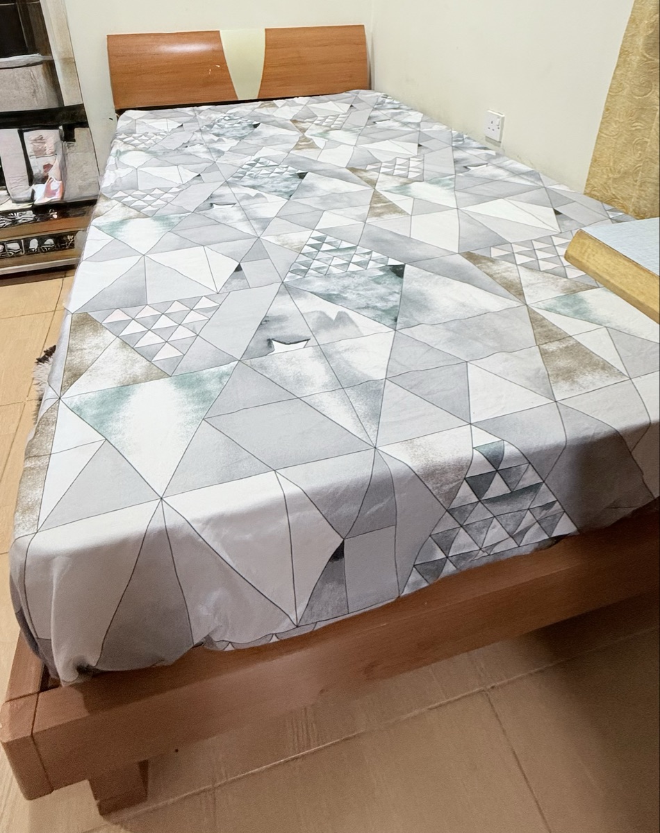 BRAND NEW 2 DOUBLE BED WITH MATTRESS FOR SALE - Image 9
