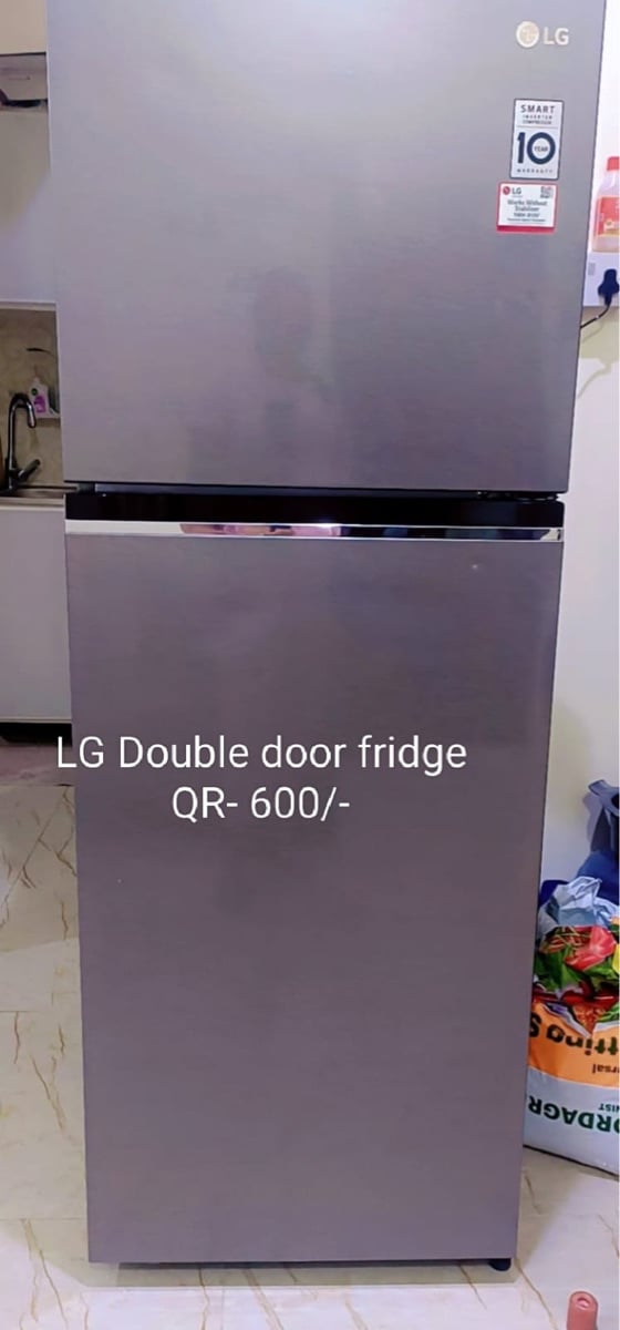 LG double door fridge - Image 1