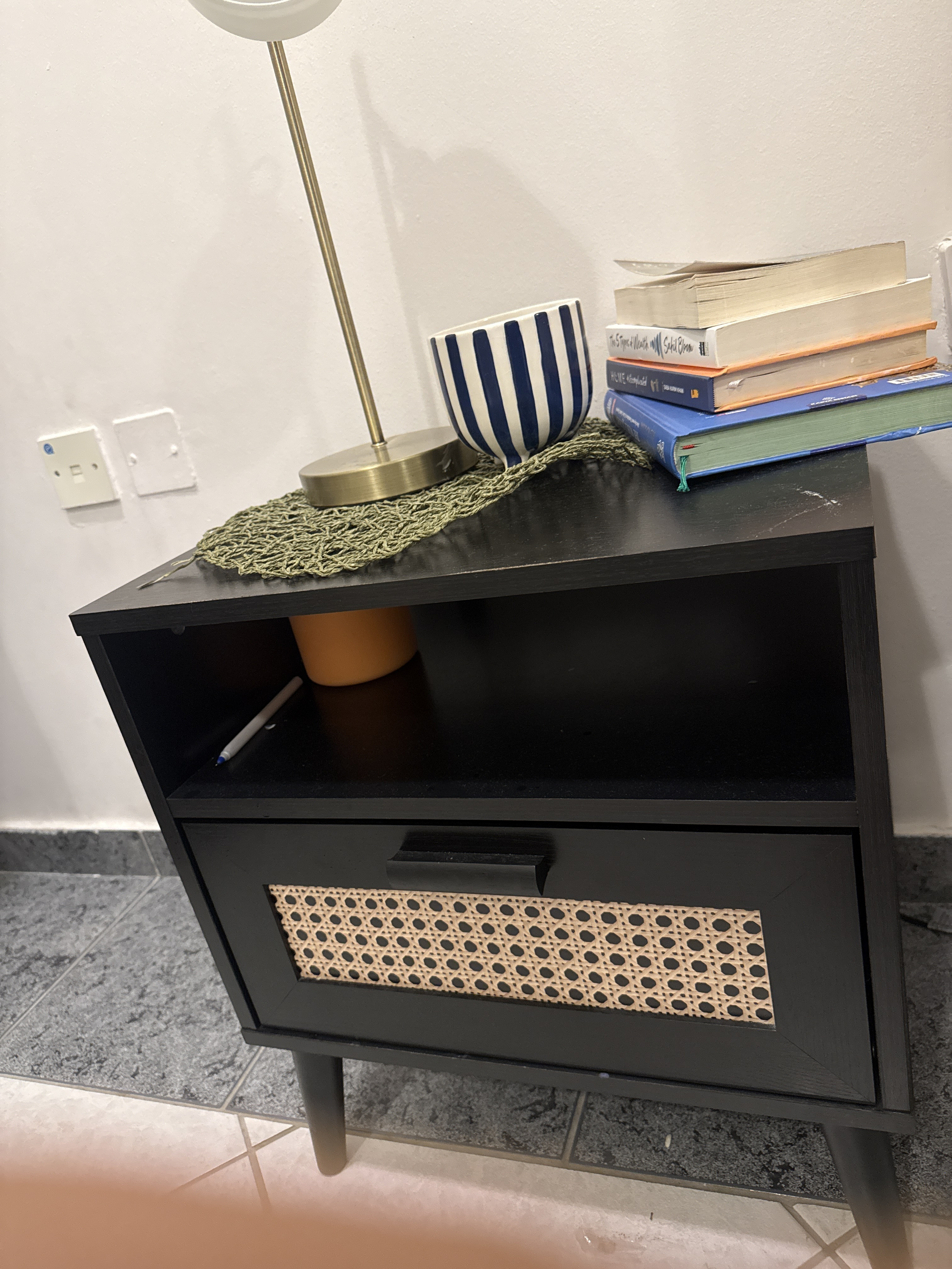 Ikea large wadrobe and 2 side tables - Image 1