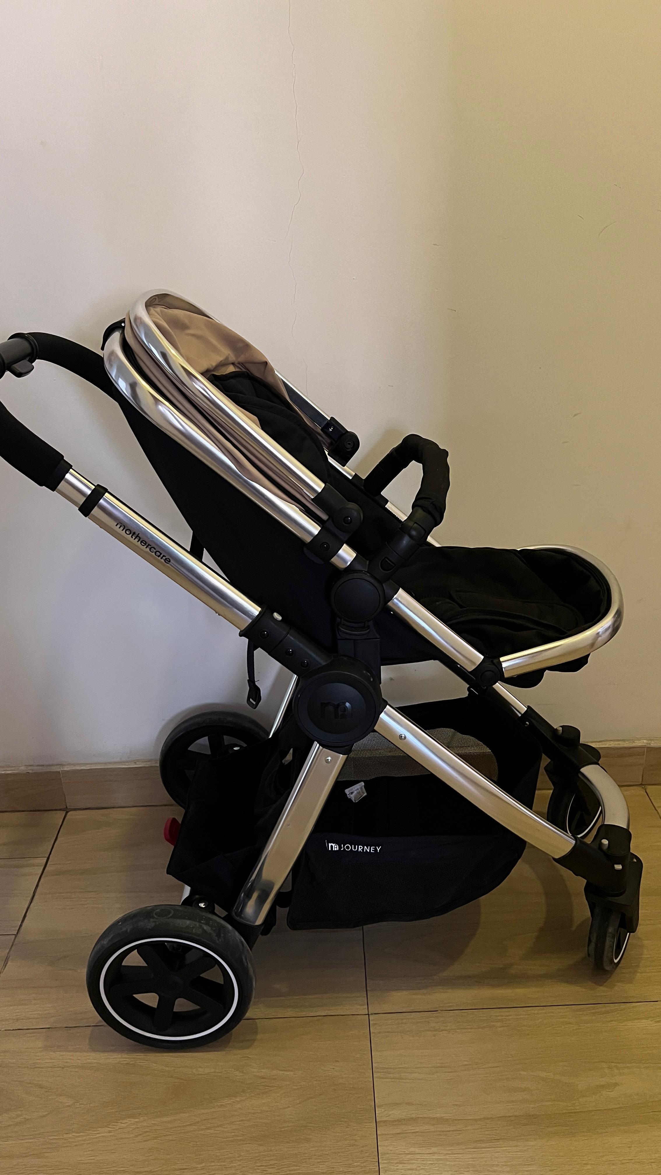 Baby Stroller - Mothercare 4-Wheel Journey Travel System - Image 7